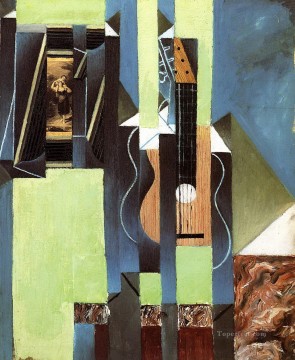 la guitarra 1913 Juan Gris Pinturas al óleo